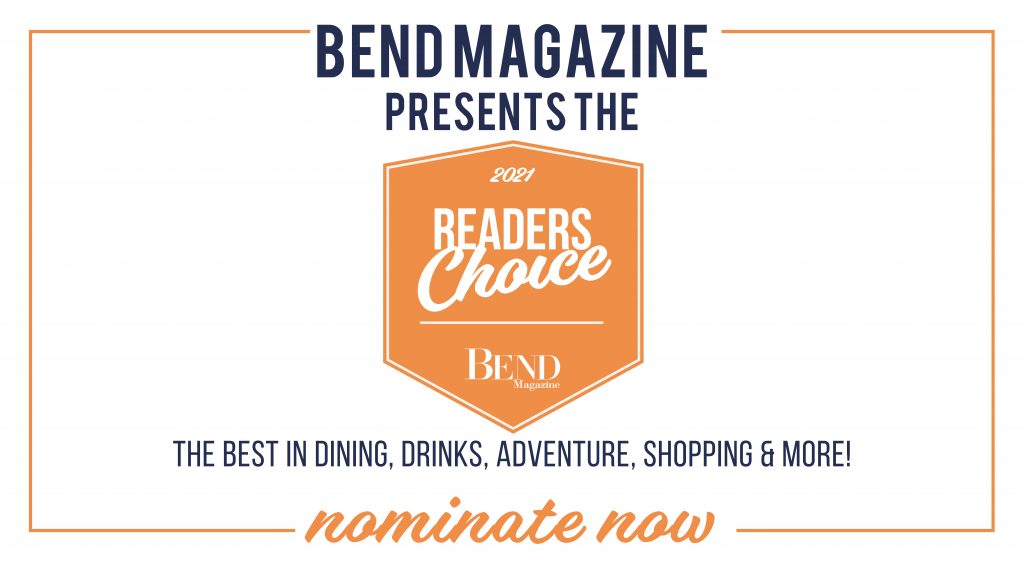 Bend Magazine Readers Choice Nominate Banner