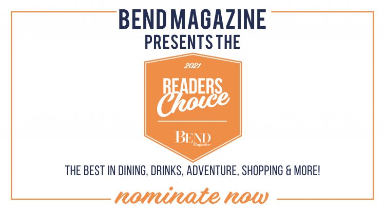 Bend Magazine Readers Choice Nominate Banner