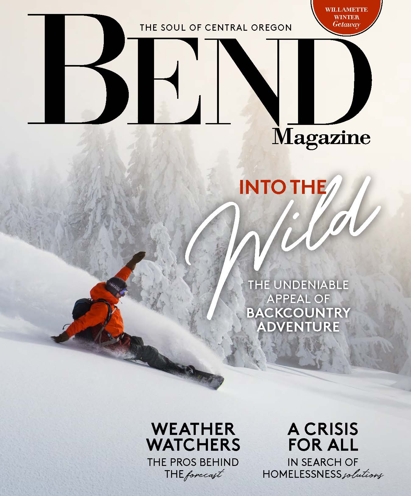 Cover Image of Bend Magazine Issue November December 2021