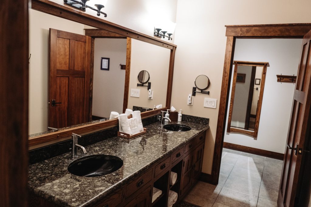 Serenity Cabin Bathroom