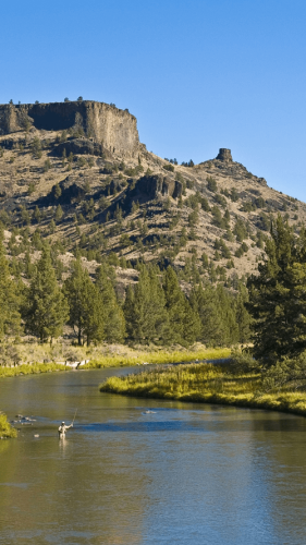 Chimney Rock and the Crooked River