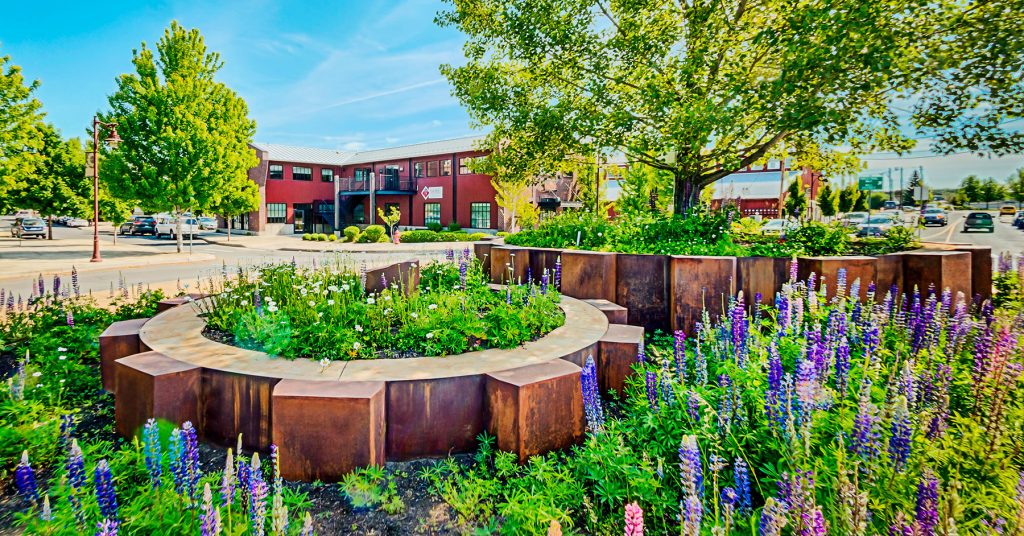 Cogs Roundabout Art Bend Oregon