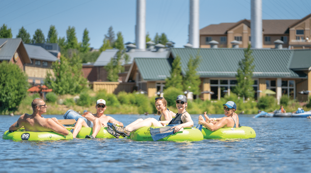 Floating the Deschutes River