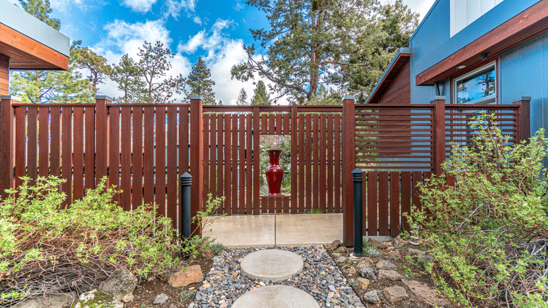 Unique fence in Central Oregon