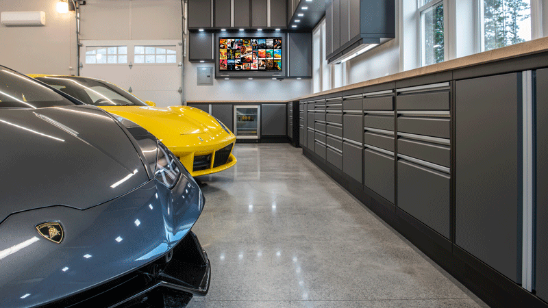 Create a luxury garage for your car collection with Baldhead