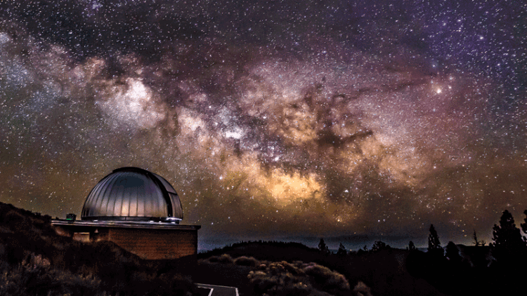 Milky Way Central Oregon sky