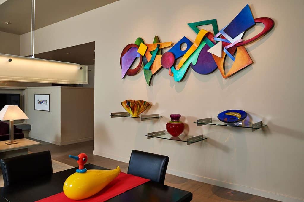 Abstract, organic wall art