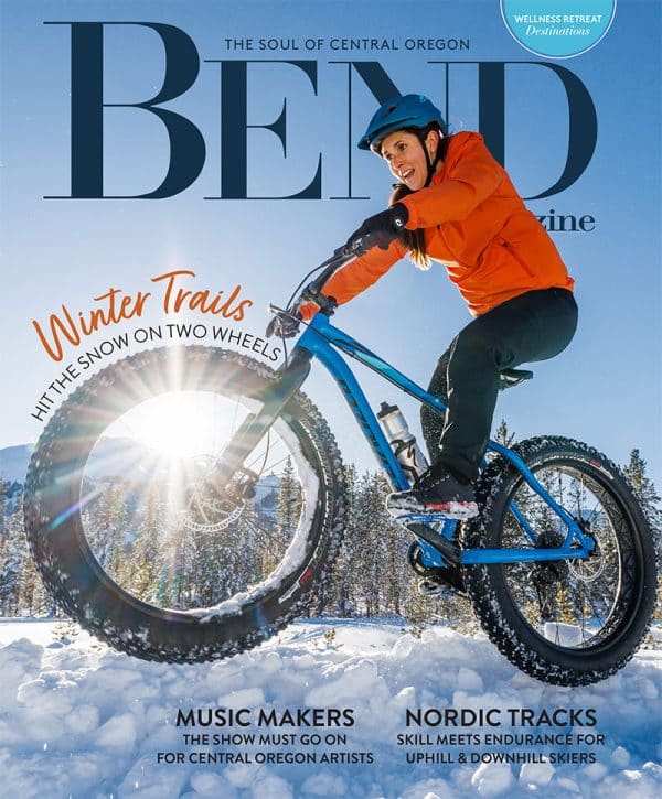 fat tire biking Bend Magazine cover