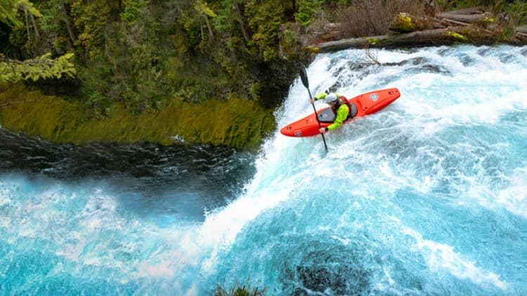 Koosah Falls Kayaking