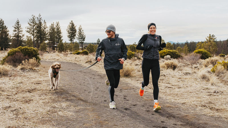 Triathletes Paula Findlay and Eric Lagerstrom