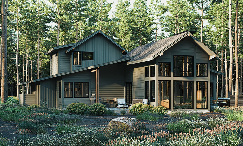 Exterior image of Caldera Springs Forest House