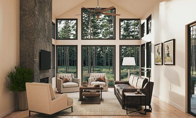 Caldera Springs Forest House interior image