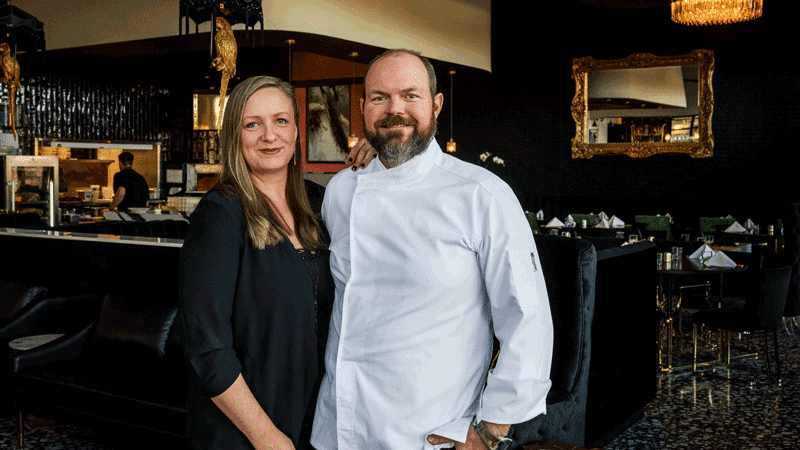 Amanda and Chef John Gurnee