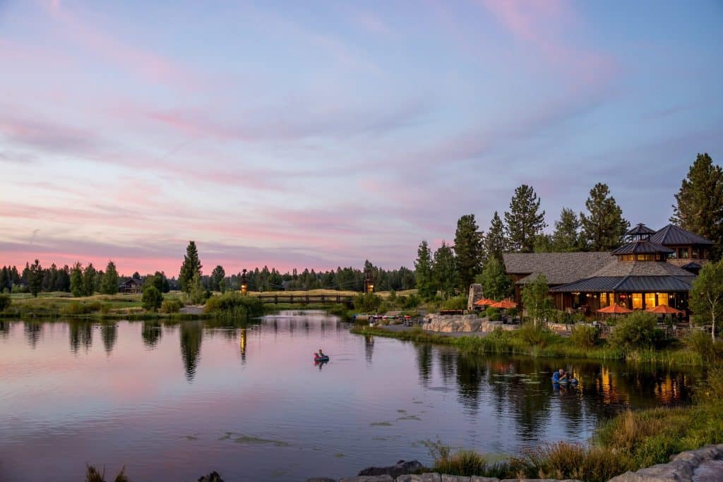 Caldera Springs sunset