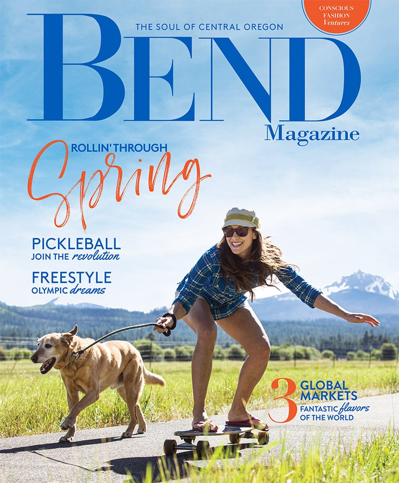 Cover of May June 23 issue of Bend Magazine