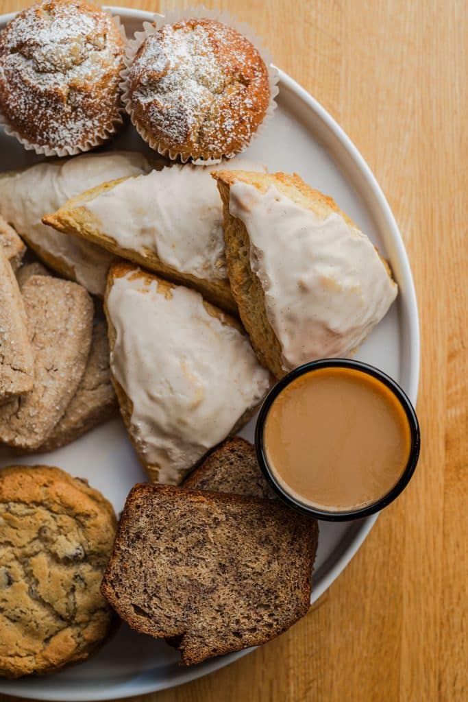 baked goods Sisters Coffee Company