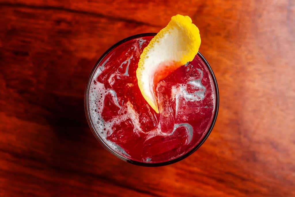 Cocktail with a twist
