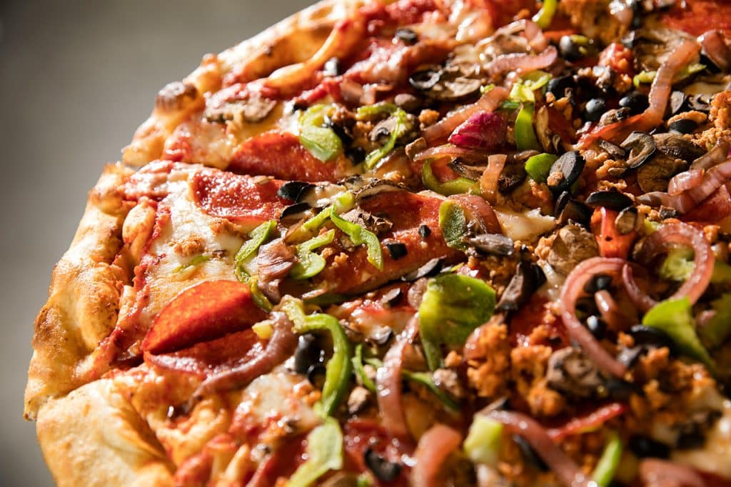 close up of Pacific Pizza