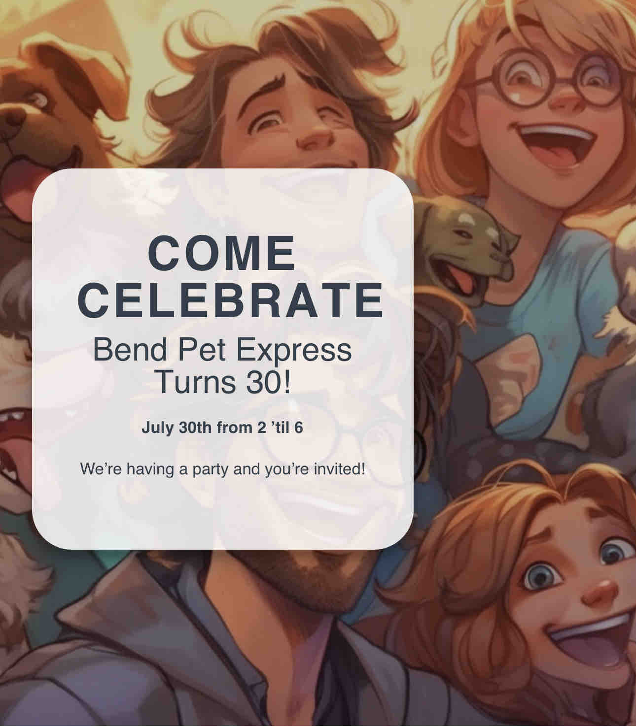 30th Anniversary Party - Bend Pet Express