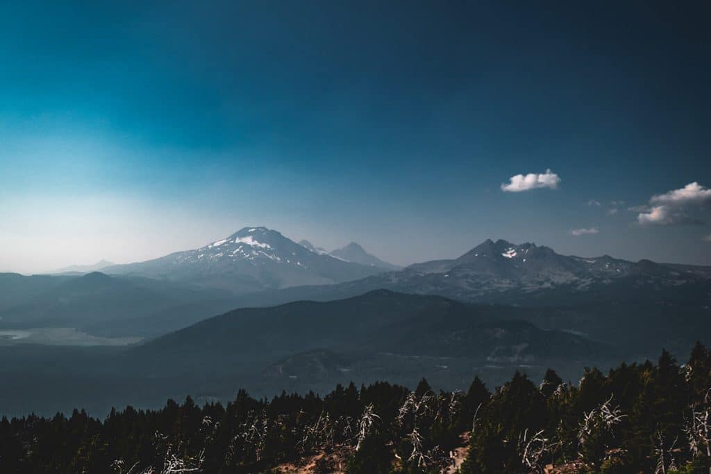 The Sunset Dinner Views at Mt. Bachelor