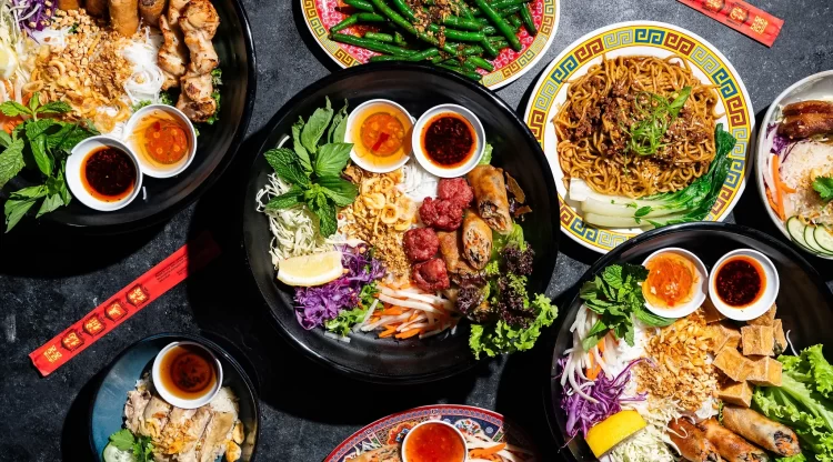 8 of the dishes served at JIA Asian Street Kitchen