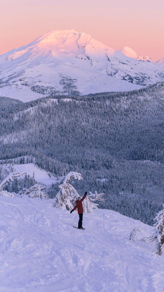 Bend Oregon snow season