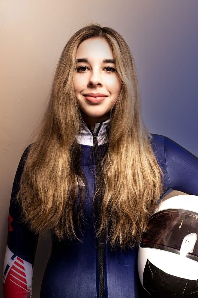 Bend Oregon Skeleton Racer Biancha Emery