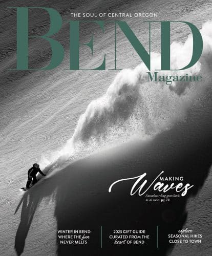 Bend Magazine cover image for November + December 2023
