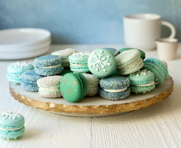 best holiday cookies in Bend - Macarons by Too Sweet Cakes