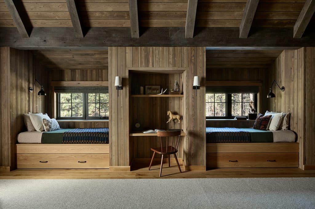 western bunk room at Black Butte Ranch