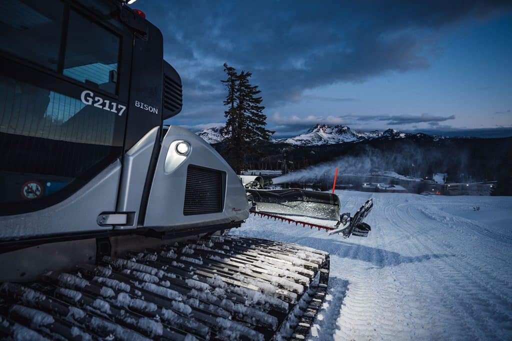 Mt. Bachelor before the sun rises