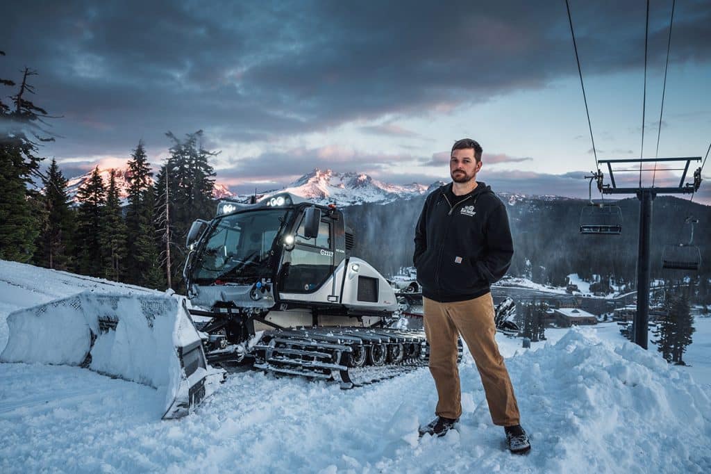 Groomer at Mt. Bachelor