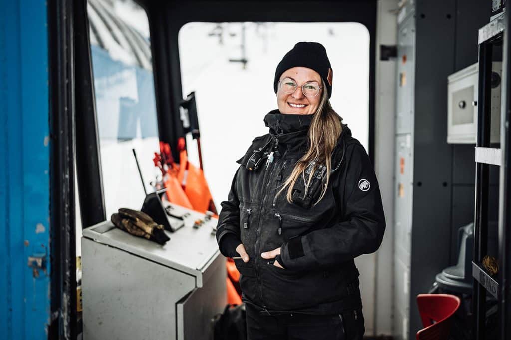 Betsy Norsen, senior mountain operations manager at Mt. Bachelor