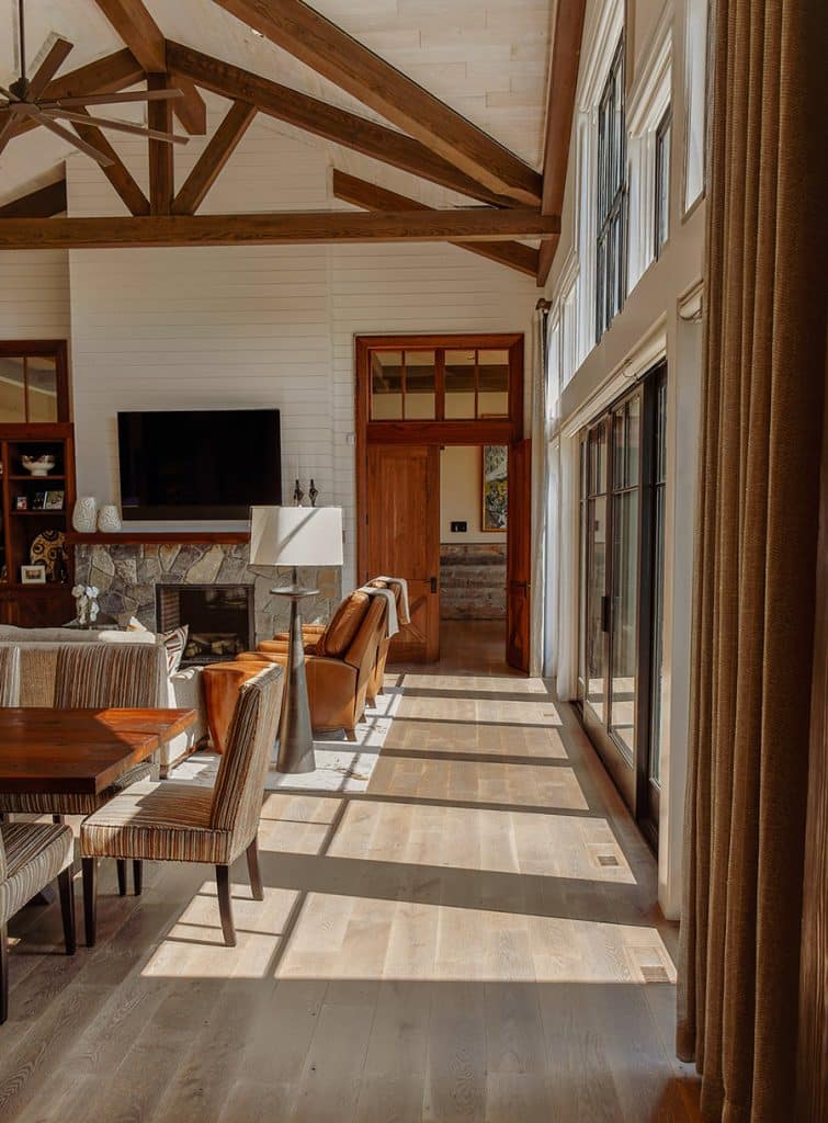 natural expression flooring with sunlight hitting it