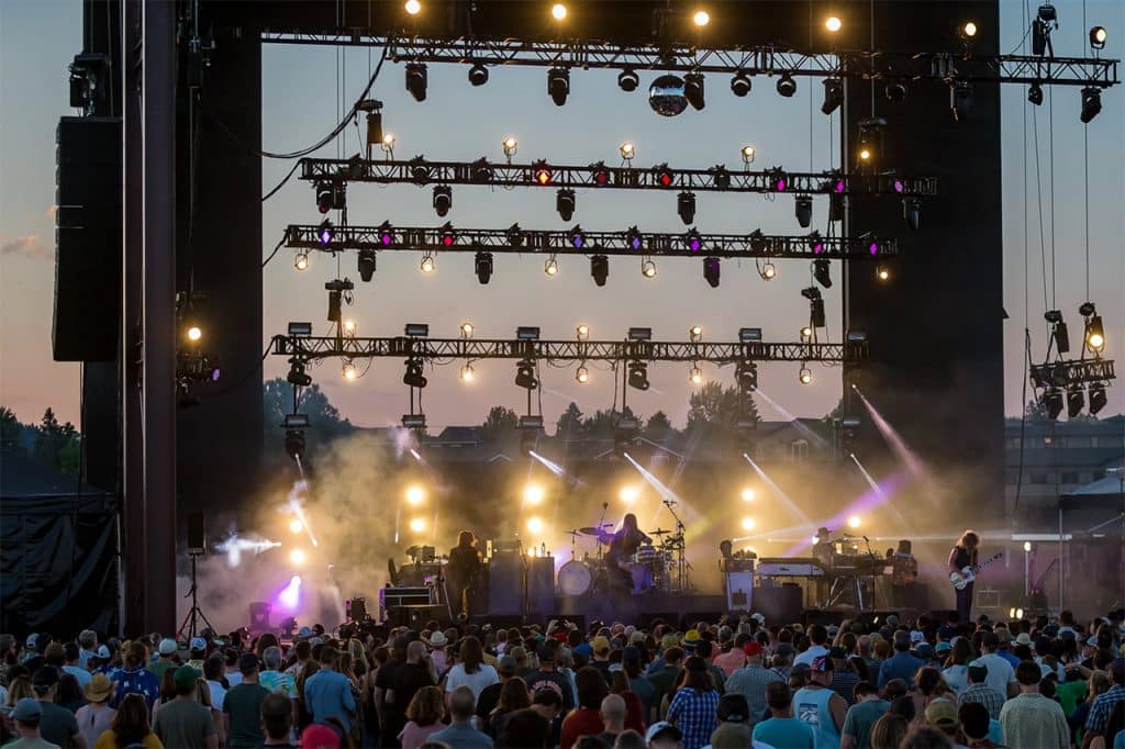 my morning jacket - bend oregon concert