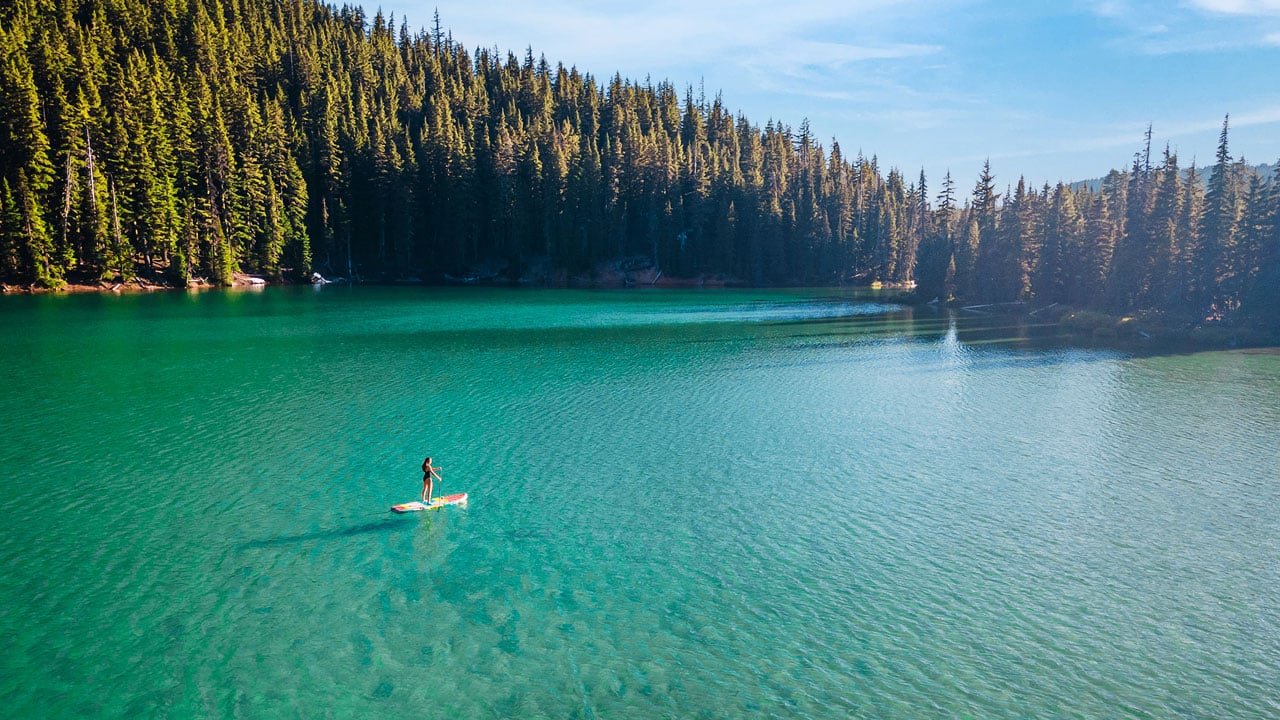 Stand up paddleboarding