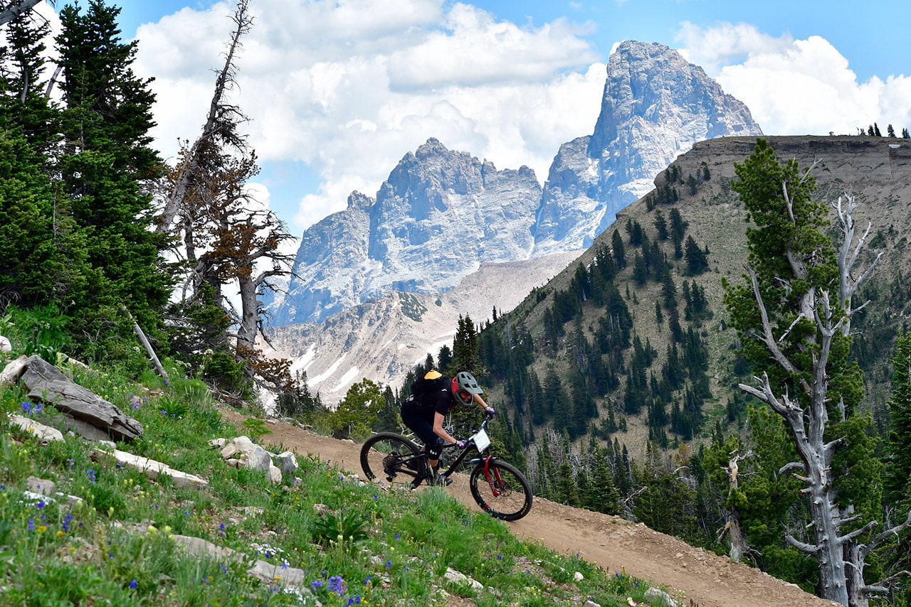 Riding Targhee Trail