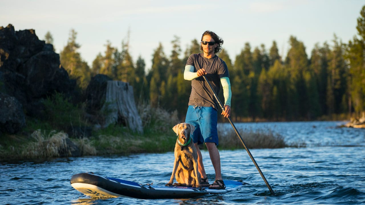 Stand up paddleboarding