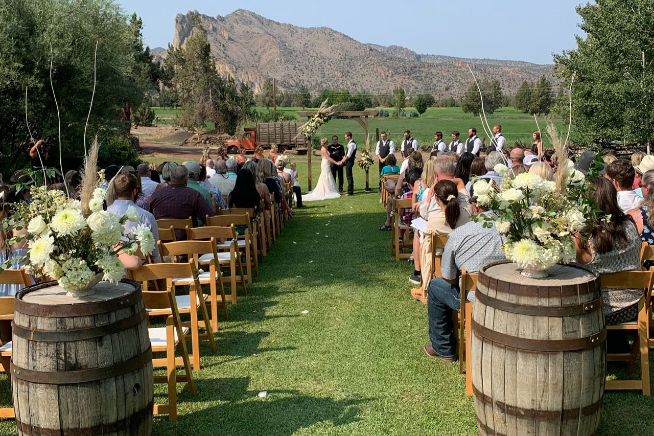 Wedding at DD Ranch