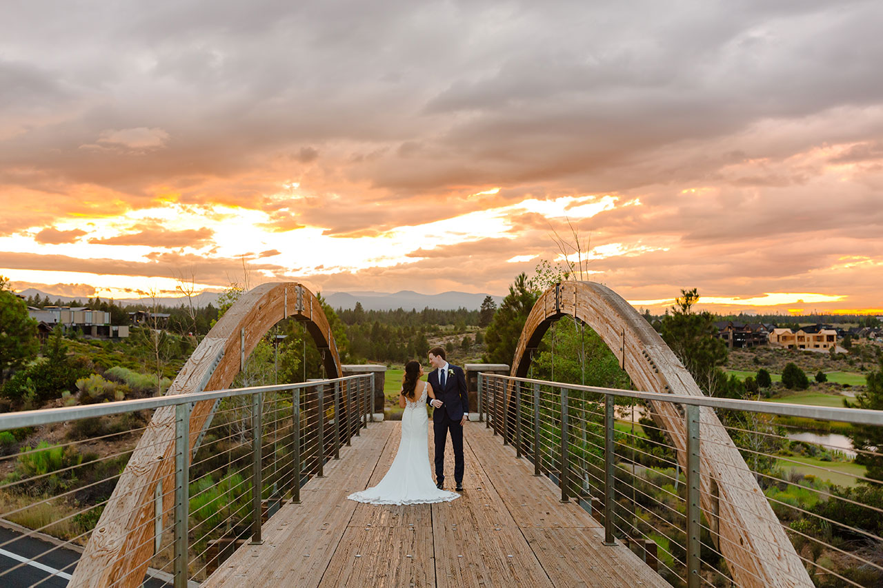 Couple on Tetherow Bridge