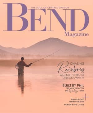 The cover of Bend Magazine March April 2024 Issue