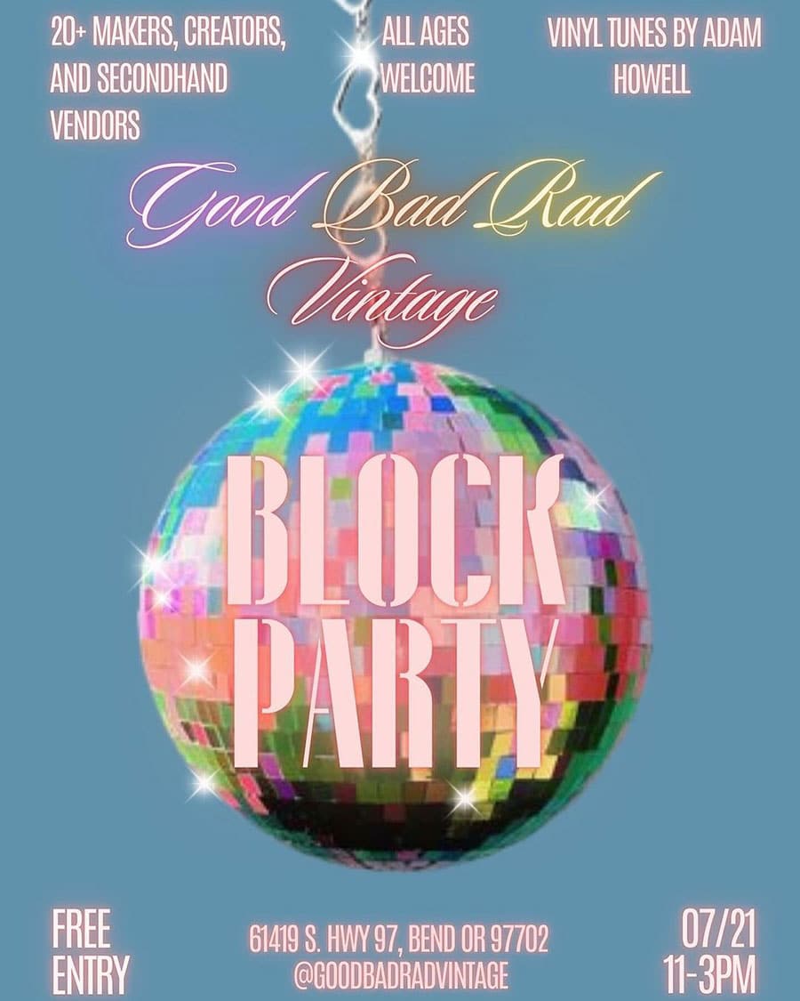 Block party for Good Bad Vintage