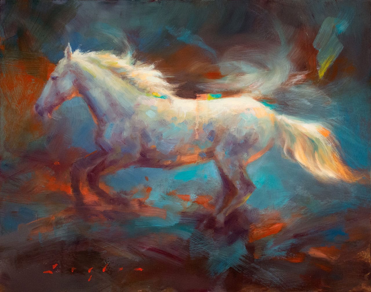 Artwork of horse