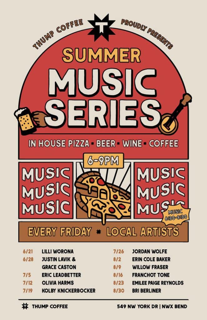 Thump Summer Music Series poster