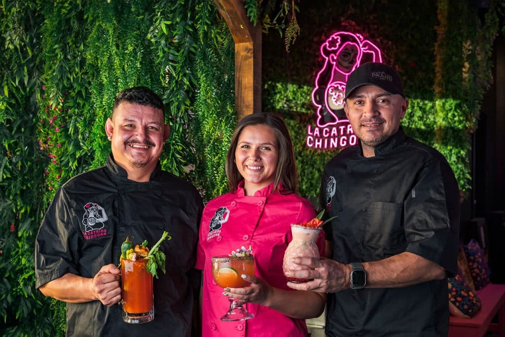 La Catrina Chingona chefs