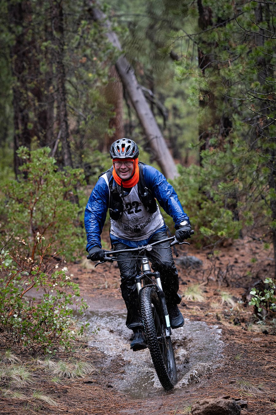 Adventure races include fat tire biking in the mud