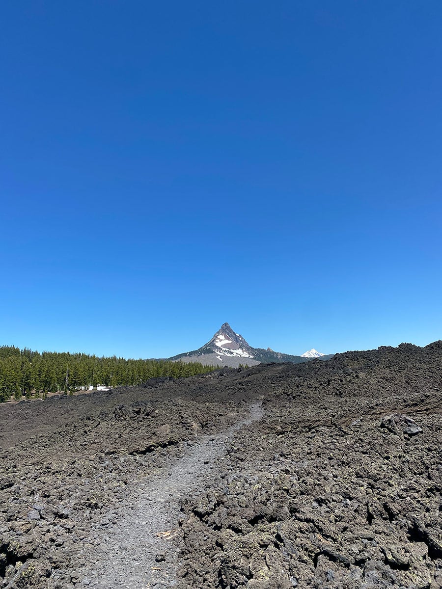 hot day on pct trail