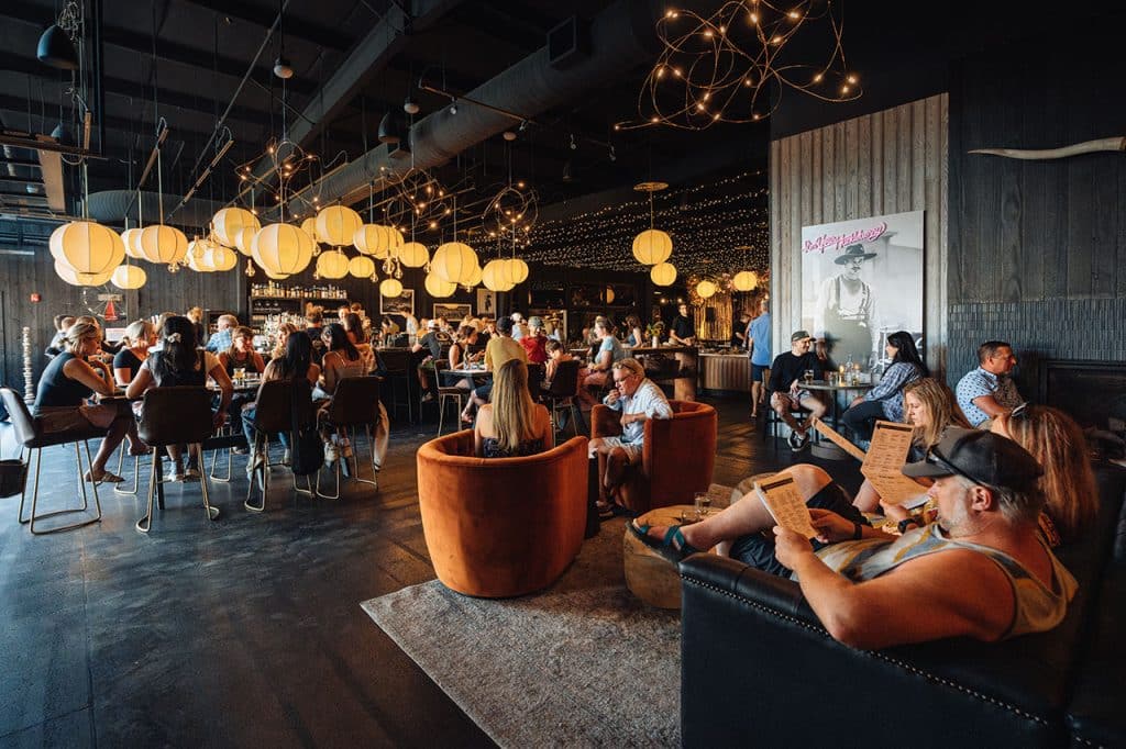 Interior of Hawkeye&Huckleberry