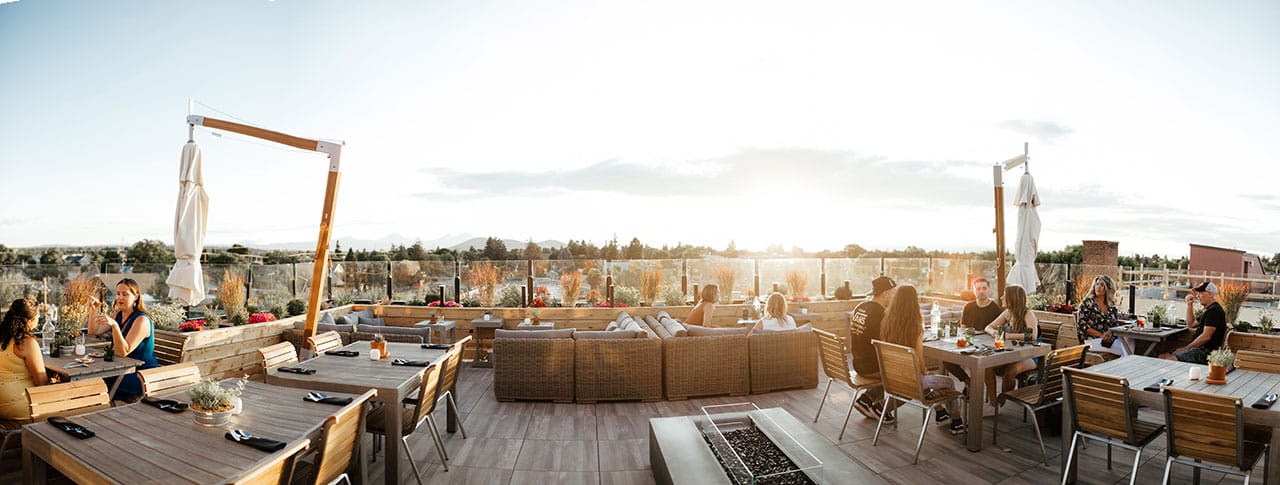 Panorama of rooftop at SCP