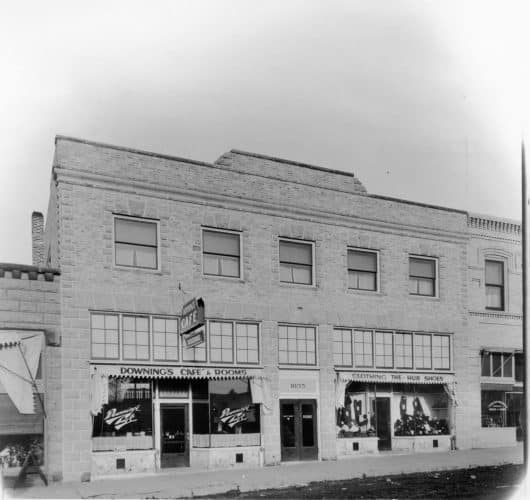 Exterior of downing building